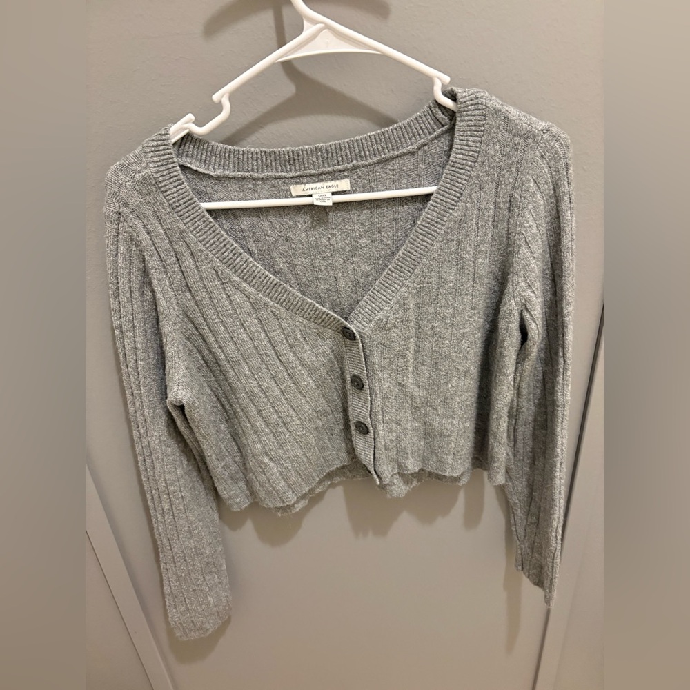 American Eagle Gray Women's Sweater